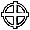 Taufsymbol - Keltisches Kreuz