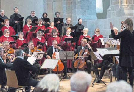 Klosterkirche Lippoldsberg - Passionskonzert 2016 - Gesangsquartett