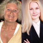 Gundula Bernhold und Alina Reinholz