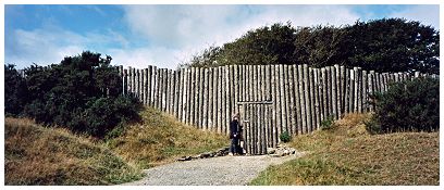 Irische Palisaden-Wallanlage