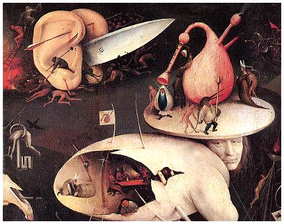 Die Mönchshölle - Hieronymus Bosch