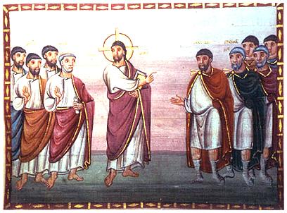 Christus und der Hauptmann von Kapernaum; Egbert- Codex