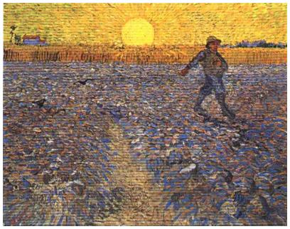 Der Sämann - Vincent van Gogh