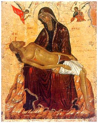 Pieta - die leidende Mutter Maria