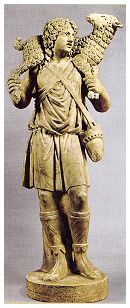 Schafträger, 4.Jahrhundert (Lateranmuseum - Rom)
