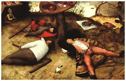 Schlaraffenland - Pieter Bruegel