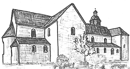Klosterkirche Lippoldsberg - Nordfassade